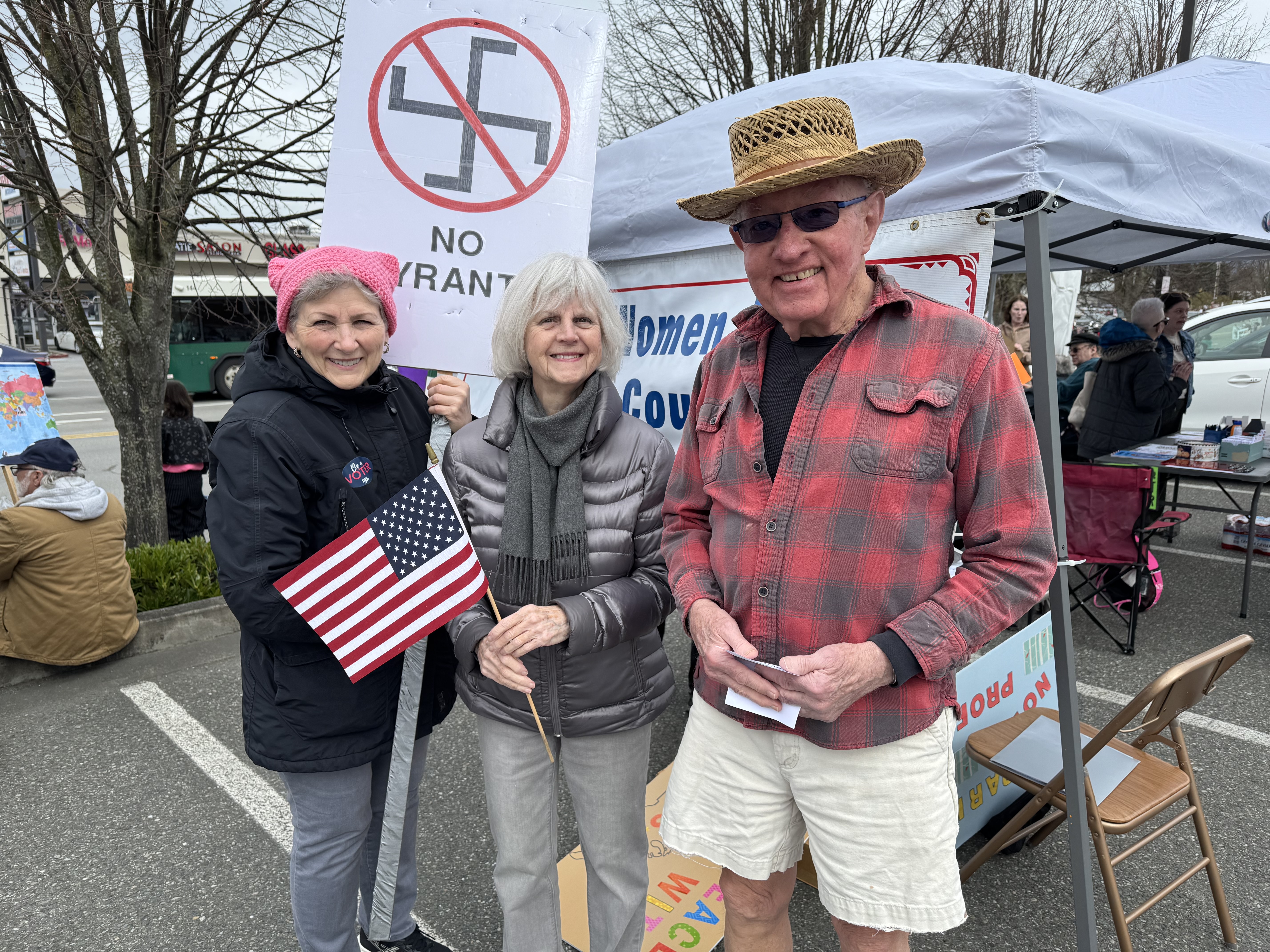 LWV at No Kings Event